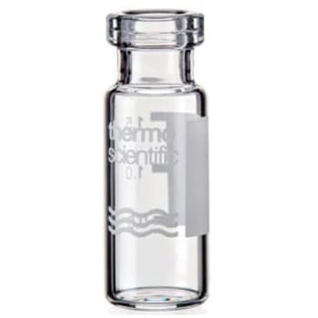 クリンプバイアル(ND11)透明 ラベル付 2mL 6PCV11シリーズ Thermo Fisher Scientific