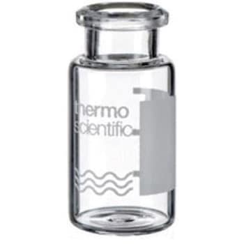 ヘッドスペースバイアル ND20 透明 ラベル付 6PCVシリーズ Thermo Fisher Scientific