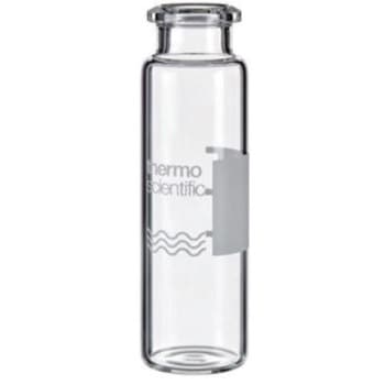 ヘッドスペースバイアル ND20 透明 ラベル付 6PCVシリーズ Thermo Fisher Scientific