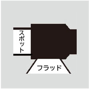 [単3x3本] フラッシュライト/LED 防爆構造/黄 エスコ