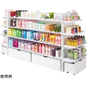 【什器セットまるごと購入】 SF90中央両面セミスリムタイプセット - アズワン