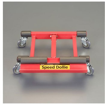370x365mm 伸縮式ドーリー 軽量タイプ エスコ