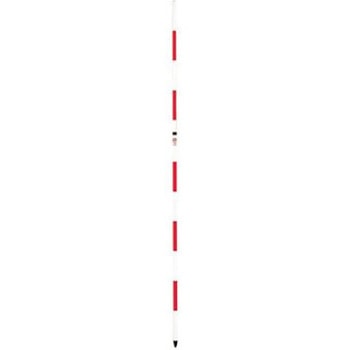3m/2段 測量用伸縮ポール 2本 エスコ