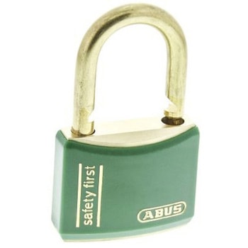 Abus 安全用南京錠 パドロック 真鍮 緑 ABUS