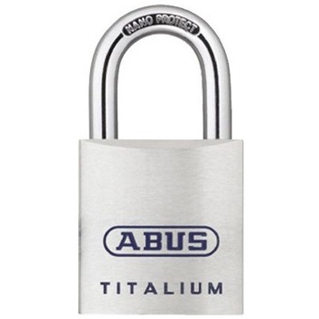 Abus 耐候性南京錠 パドロック タイタリウム グレイ ABUS