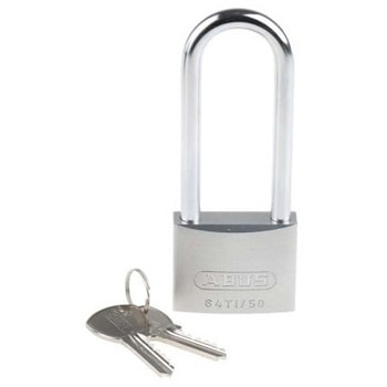 Abus 耐候性南京錠 パドロック タイタリウム グレイ ABUS