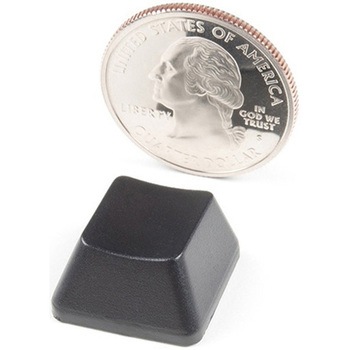 Cherry MX Keycap - R2 Opaque Black SPARKFUN