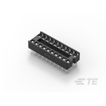DILソケット 2.54mm ピッチ 20 ピン 1袋 10個入 TE Connectivity Japan(旧:TYCOELECTRONICS(タイコエレクトロニクス))