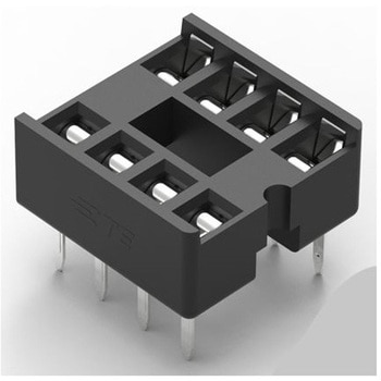 DILソケット 2.54mm ピッチ 8 ピン 1袋 25個入 TE CONNECTIVITY