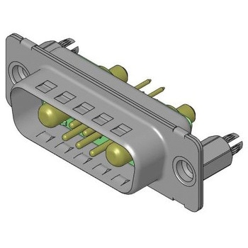 D-subコネクタ 7極 メス PCBマウント - FCT - A MOLEX COMPANY