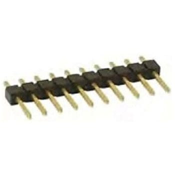 FCI ピンヘッダ 10極 2.54mm 1列 1袋 20個入 AMPHENOL