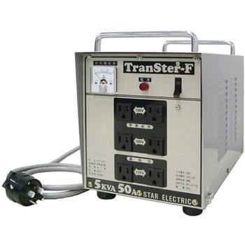STY-512F 200V降圧専用ポータブル変圧器 トランスターF スター電器製造