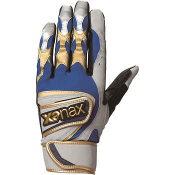 一般用ロングベルトダブルホールド構造バッティング手袋【両手用】Sサイズ XANAX(ザナックス)