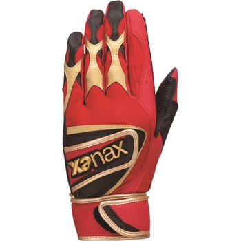 一般用ロングベルトダブルホールド構造バッティング手袋【両手用】Sサイズ XANAX(ザナックス)