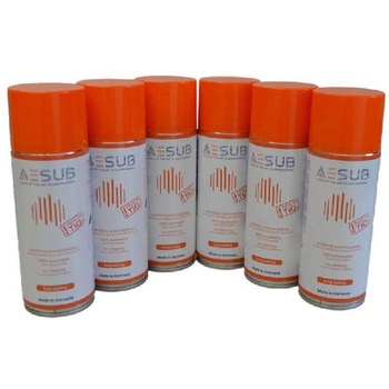 3Dスキャナ用反射防止昇華スプレー オレンジ6缶セット AESUB
