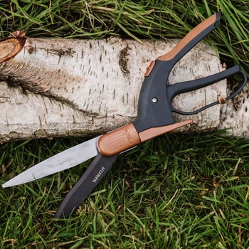 Sure Cut Single Handed Grass Shears 小型芝刈りばさみ Kent & Stowe