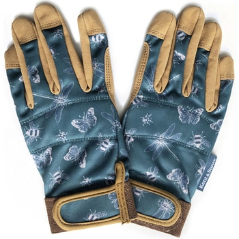 Premium Comfort Gloves Insect プレミアムガーデニンググローブ 虫柄 S/Mサイズ Kent & Stowe