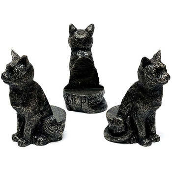 Potty Feet Sitting Cat 鉢オブジェ ポットフィート 座りネコ 3個入り Jardinopia