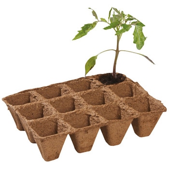 Fibre Pot Square ファイバーポット 四角 12穴(5cm)×3枚セット Gardland