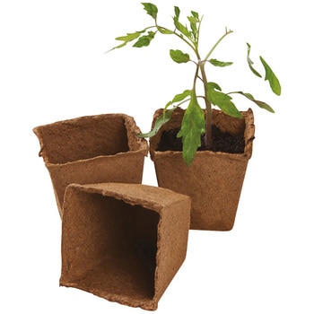 Fibre Pot Square ファイバーポット 四角 8cm×12個入り Gardland