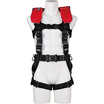 救命胴衣装着可能型 墜落制止用器具(フルハーネス安全帯) 谷沢製作所