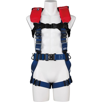 救命胴衣装着可能型 墜落制止用器具(フルハーネス安全帯) 谷沢製作所