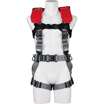 救命胴衣装着可能型 墜落制止用器具(フルハーネス安全帯) 谷沢製作所