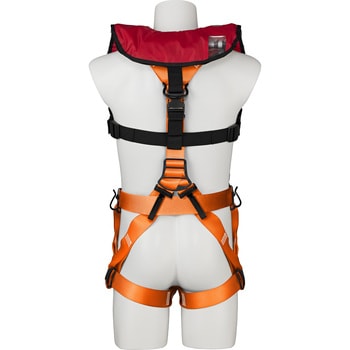 救命胴衣装着可能型 墜落制止用器具(フルハーネス安全帯) 谷沢製作所