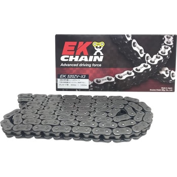 520ZV-X3 116L SLJ シールチェーン 520ZV-X3 スチール 1本 EKチェーン