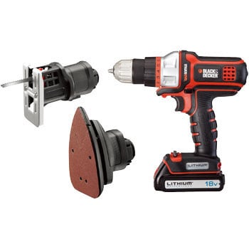 BLACK+DECKER 18Vリチウム マルチツールベーシック EVO183…工具/メンテナンス