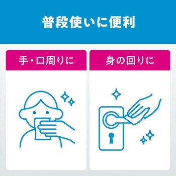 スコッティ 流せる ウェットタオル 純粋 ノンアルコール 日本製紙クレシア