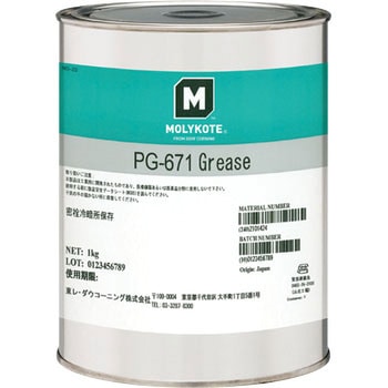 モリコート 樹脂・ゴム部品用(非拡散) PG-671グリース デュポン・東レ・スペシャルティ・マテリアル