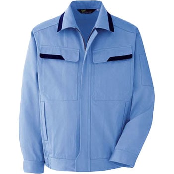 ベルデクセル 帯電防止 綿100%ブルゾン ミドリ安全