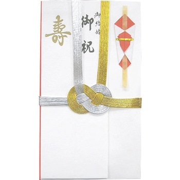 御祝儀袋 自然色 金銀10本 短冊入 スズキ紙工