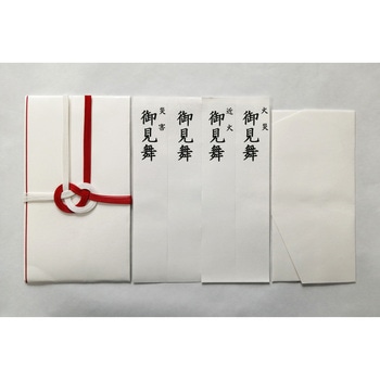 自然色 東京折 御見舞 短冊入 - スズキ紙工