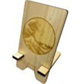 檜スマホスタンド・大波と富士 サイプレスジャパン