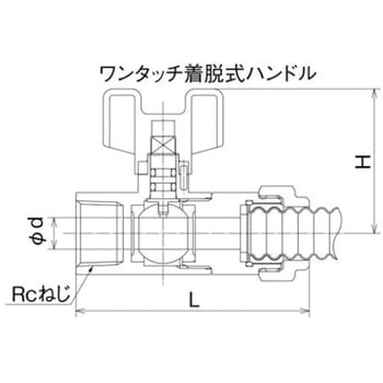 FCJ 1/2×16テーパめねじBV オンダ製作所