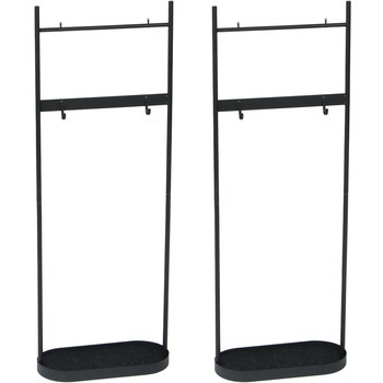 IF-N0046-2P-BLK �uASPESH�v �A�X�y�V�� �A���u�����X�^���h (�c�[���X�^���h) �Z�܂��X�^�C�� �}�b�g�u���b�N�F  1�Z�b�g(2��) IF-N0046-2P-BLK 68486821