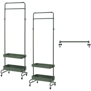 LTH-2BH(KH)�~2+LTH-HB(KH) �o�X�P�b�g�g���[���[ �n���K�[���b�N �L���X�^�[�t�� ���M�����[/�X���� YAMAZEN(�R�P) �X�`�[�� �J�[�L�F 68487381