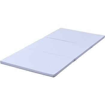 マットレス 高反発 かため 軽量 トッパー 3つ折り 厚さ4cm YAMAZEN(山善)