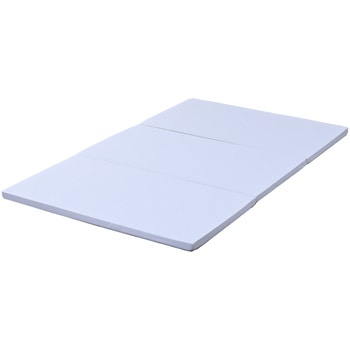 マットレス 高反発 かため 軽量 トッパー 3つ折り 厚さ4cm YAMAZEN(山善)