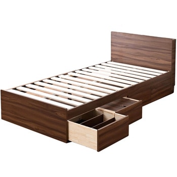 ベッド ベッドフレーム コンセント付き 高さ3段階 YAMAZEN(山善)