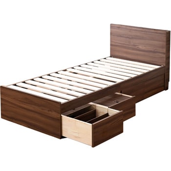 ベッド ベッドフレーム コンセント付き 高さ3段階 YAMAZEN(山善)