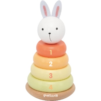 バニーシリーズ ゆらゆらスタッカー(対象年齢12ヶ月から) - PolarB