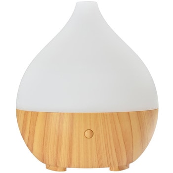 アロマ加湿器 100ml 超音波式 小型 LEDライト付 オーム電機