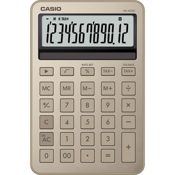 スタイリッシュ電卓(ミニジャスト型) カシオ計算機