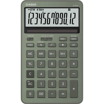 スタイリッシュ電卓(ジャスト型) カシオ計算機