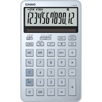 スタイリッシュ電卓(ジャスト型) カシオ計算機