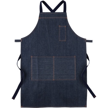 日本製デニムエプロン(タスキ) C2