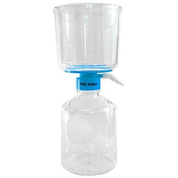 EXTRACTO ボトルトップフィルター&ボトル BLUE 1，000mL PES 91mmΦ 滅菌 12個入 GVS
